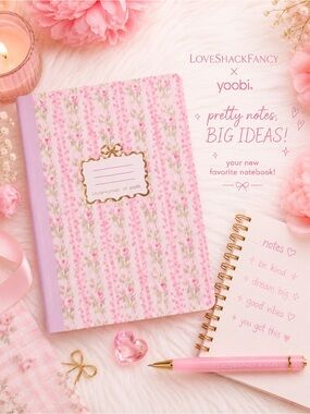 1 LEFT LOVESHACKFANCY NOTEBOOK